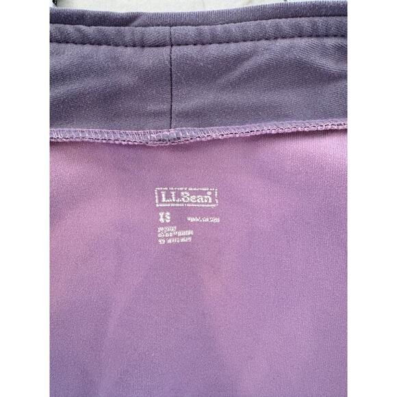 Ladies LL Bean  Lavendar Purple Zip Up Nylon Lycra Jacket - XS - Picture 5 of 5